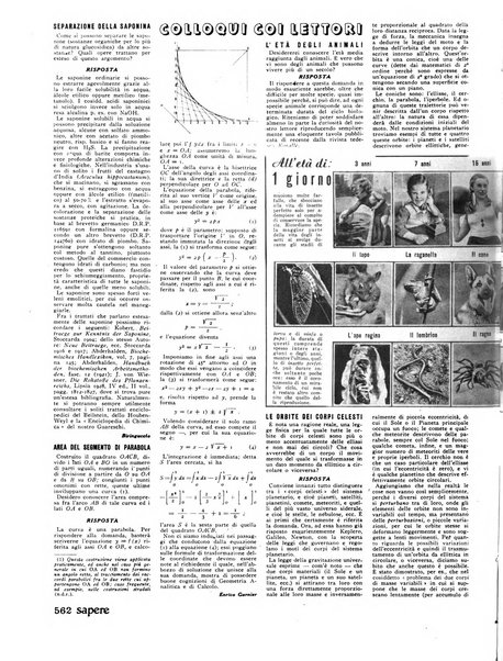 Sapere quindicinale di divulgazione di scienza, tecnica e arte applicata