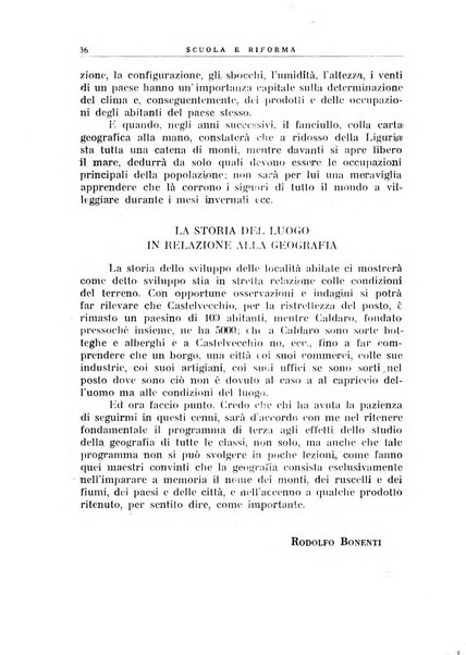 Scuola e riforma rivista mensile della scuola di confine