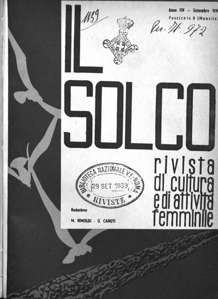 Il solco rivista di cultura e di attività femminile