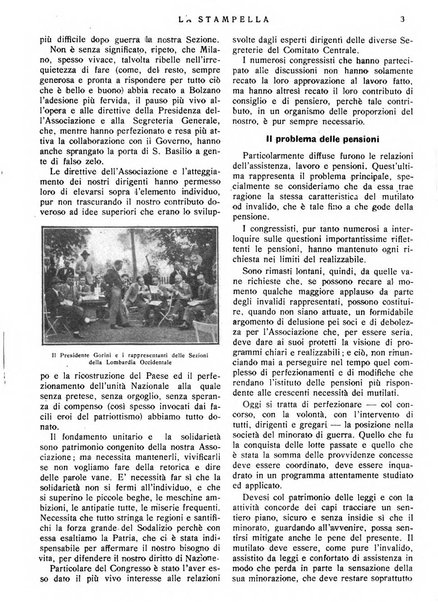 La stampella periodico mensile della sezione milanese dell'Associazione nazionale fra mutilati ed invalidi di guerra