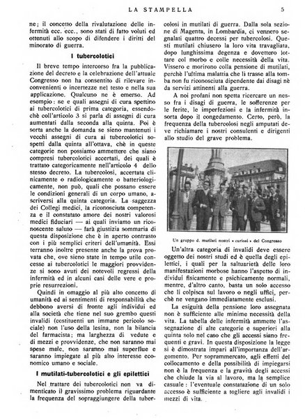 La stampella periodico mensile della sezione milanese dell'Associazione nazionale fra mutilati ed invalidi di guerra