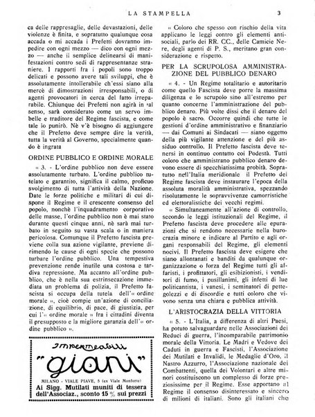 La stampella periodico mensile della sezione milanese dell'Associazione nazionale fra mutilati ed invalidi di guerra