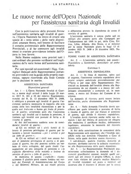 La stampella periodico mensile della sezione milanese dell'Associazione nazionale fra mutilati ed invalidi di guerra