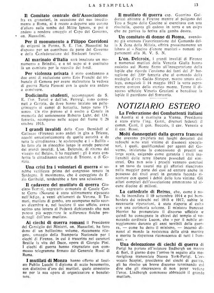 La stampella periodico mensile della sezione milanese dell'Associazione nazionale fra mutilati ed invalidi di guerra