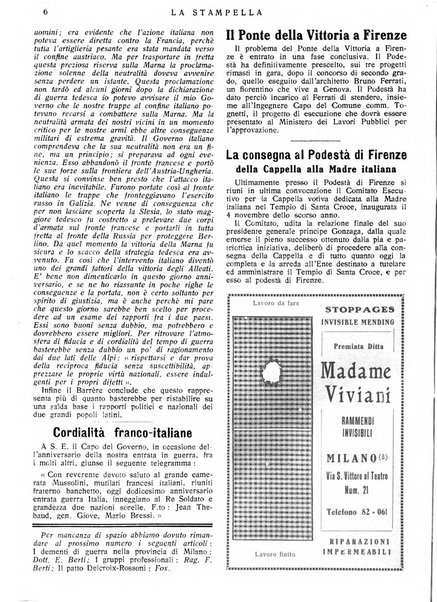 La stampella periodico mensile della sezione milanese dell'Associazione nazionale fra mutilati ed invalidi di guerra