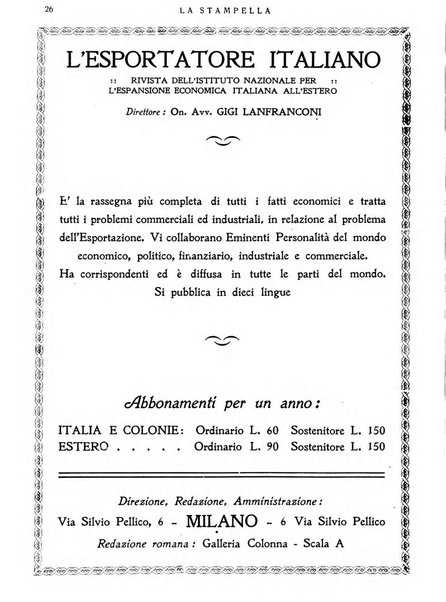 La stampella periodico mensile della sezione milanese dell'Associazione nazionale fra mutilati ed invalidi di guerra