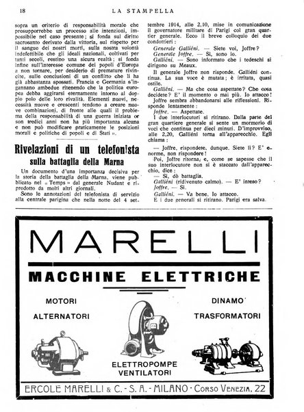 La stampella periodico mensile della sezione milanese dell'Associazione nazionale fra mutilati ed invalidi di guerra