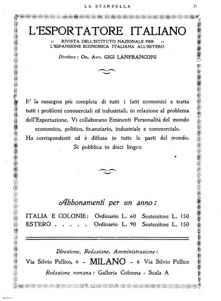 La stampella periodico mensile della sezione milanese dell'Associazione nazionale fra mutilati ed invalidi di guerra