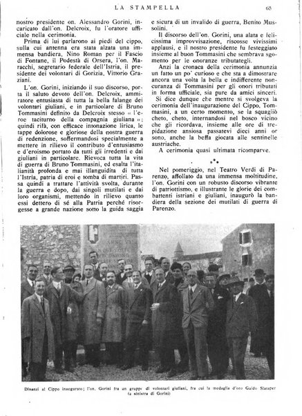 La stampella periodico mensile della sezione milanese dell'Associazione nazionale fra mutilati ed invalidi di guerra