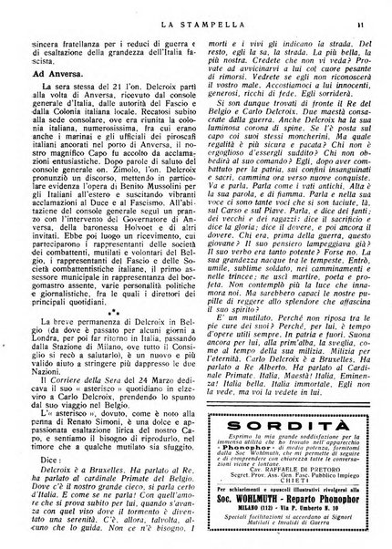 La stampella periodico mensile della sezione milanese dell'Associazione nazionale fra mutilati ed invalidi di guerra