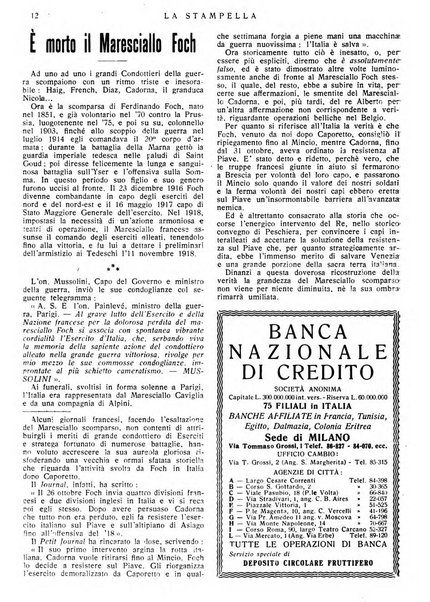 La stampella periodico mensile della sezione milanese dell'Associazione nazionale fra mutilati ed invalidi di guerra