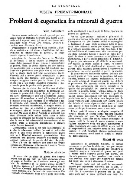 La stampella periodico mensile della sezione milanese dell'Associazione nazionale fra mutilati ed invalidi di guerra