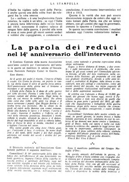 La stampella periodico mensile della sezione milanese dell'Associazione nazionale fra mutilati ed invalidi di guerra