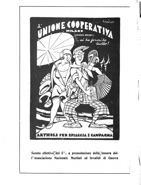 La stampella periodico mensile della sezione milanese dell'Associazione nazionale fra mutilati ed invalidi di guerra