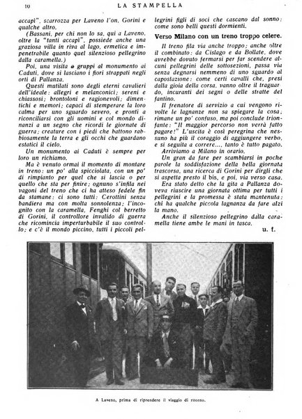 La stampella periodico mensile della sezione milanese dell'Associazione nazionale fra mutilati ed invalidi di guerra