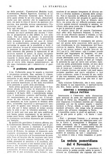 La stampella periodico mensile della sezione milanese dell'Associazione nazionale fra mutilati ed invalidi di guerra