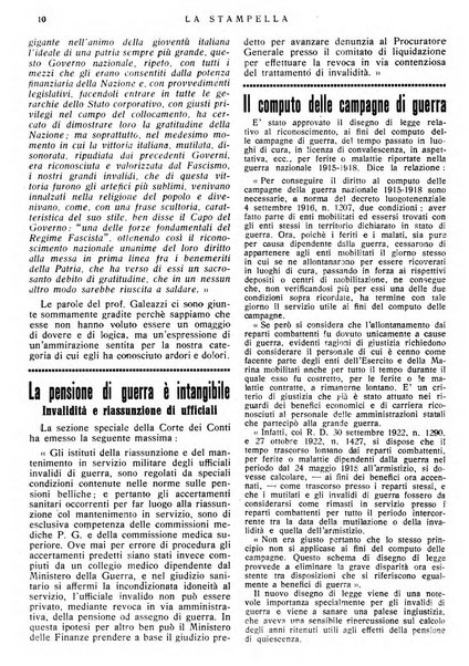 La stampella periodico mensile della sezione milanese dell'Associazione nazionale fra mutilati ed invalidi di guerra