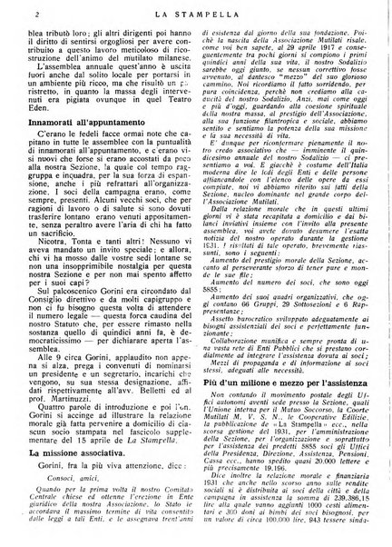 La stampella periodico mensile della sezione milanese dell'Associazione nazionale fra mutilati ed invalidi di guerra