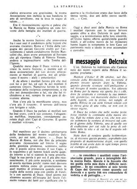 La stampella periodico mensile della sezione milanese dell'Associazione nazionale fra mutilati ed invalidi di guerra