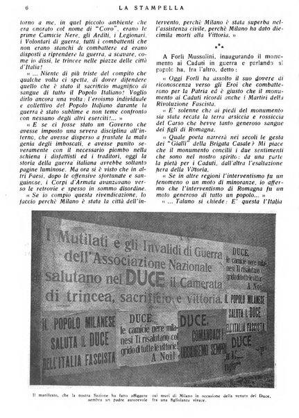 La stampella periodico mensile della sezione milanese dell'Associazione nazionale fra mutilati ed invalidi di guerra