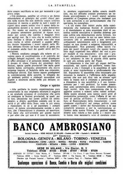 La stampella periodico mensile della sezione milanese dell'Associazione nazionale fra mutilati ed invalidi di guerra