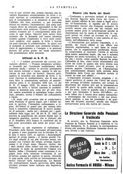 La stampella periodico mensile della sezione milanese dell'Associazione nazionale fra mutilati ed invalidi di guerra