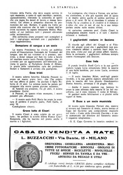 La stampella periodico mensile della sezione milanese dell'Associazione nazionale fra mutilati ed invalidi di guerra