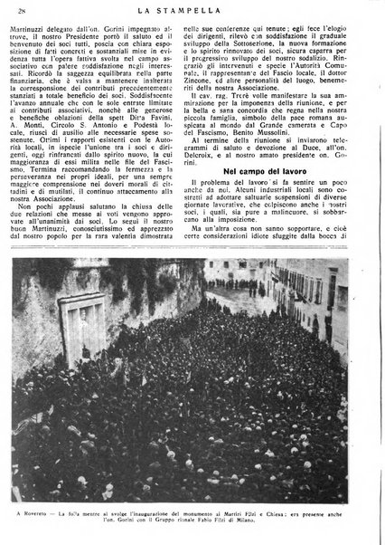 La stampella periodico mensile della sezione milanese dell'Associazione nazionale fra mutilati ed invalidi di guerra