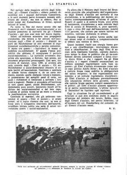 La stampella periodico mensile della sezione milanese dell'Associazione nazionale fra mutilati ed invalidi di guerra