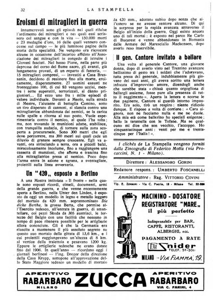 La stampella periodico mensile della sezione milanese dell'Associazione nazionale fra mutilati ed invalidi di guerra