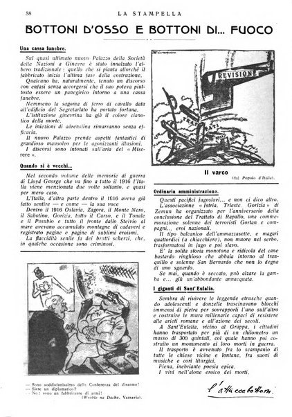 La stampella periodico mensile della sezione milanese dell'Associazione nazionale fra mutilati ed invalidi di guerra