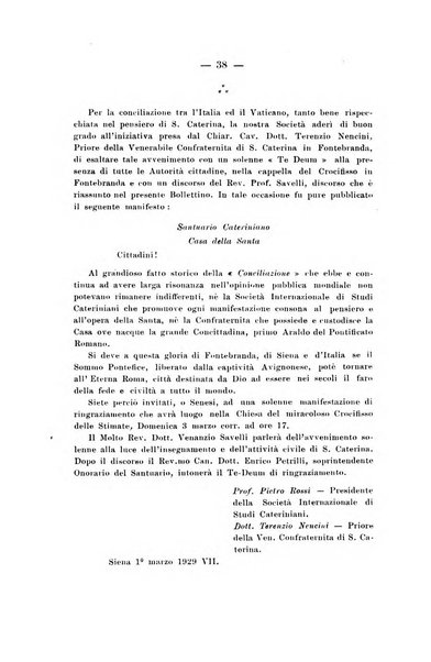 Studi cateriniani bullettino della Società internazionale di studi cateriniani