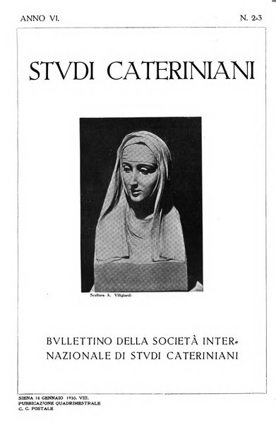 Studi cateriniani bullettino della Società internazionale di studi cateriniani