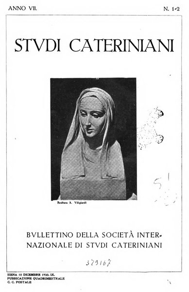 Studi cateriniani bullettino della Società internazionale di studi cateriniani