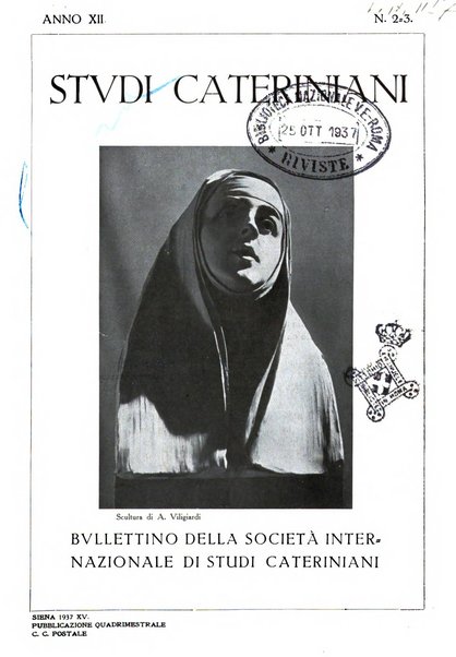 Studi cateriniani bullettino della Società internazionale di studi cateriniani