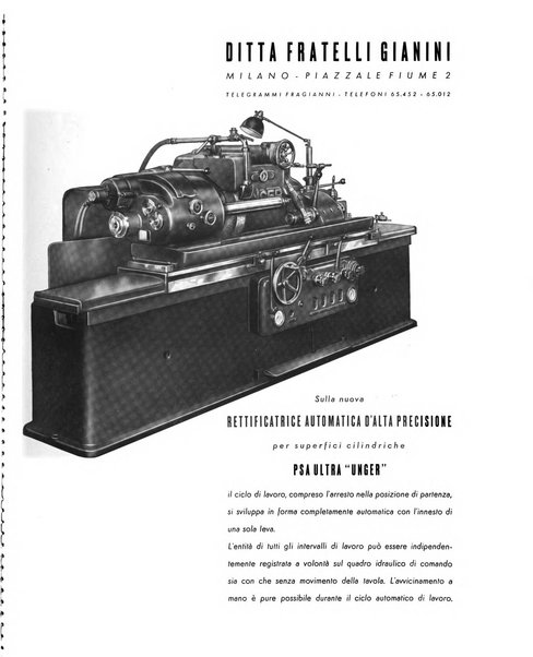 Tecnica ed organizzazione nuove macchine, architettura industriale, assistenza sociale