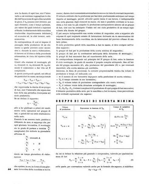 Tecnica ed organizzazione nuove macchine, architettura industriale, assistenza sociale