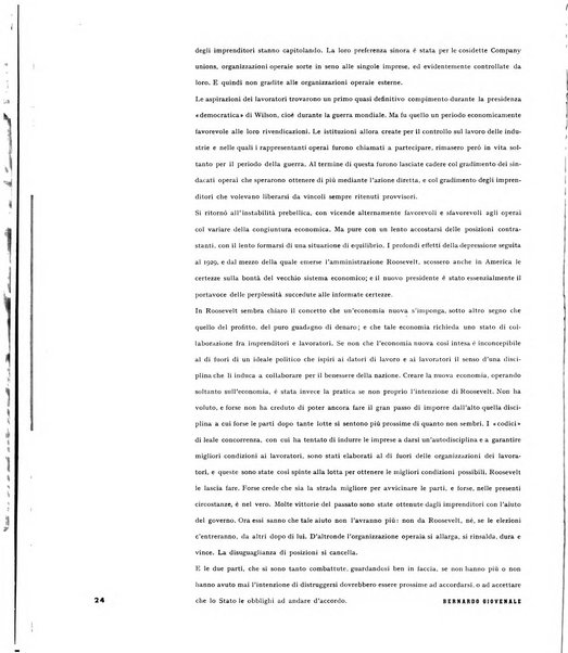 Tecnica ed organizzazione nuove macchine, architettura industriale, assistenza sociale