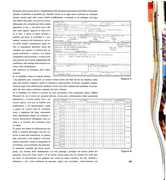 Tecnica ed organizzazione nuove macchine, architettura industriale, assistenza sociale