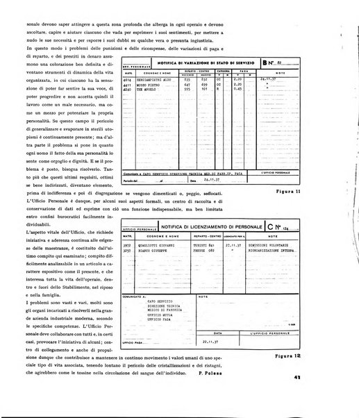 Tecnica ed organizzazione nuove macchine, architettura industriale, assistenza sociale