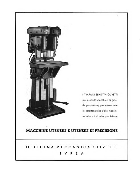 Tecnica ed organizzazione nuove macchine, architettura industriale, assistenza sociale