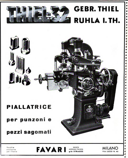 Tecnica ed organizzazione nuove macchine, architettura industriale, assistenza sociale