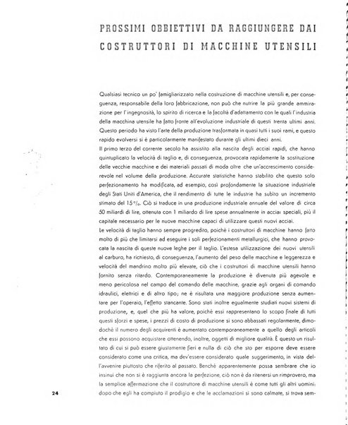 Tecnica ed organizzazione nuove macchine, architettura industriale, assistenza sociale