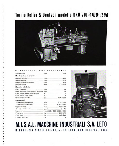 Tecnica ed organizzazione nuove macchine, architettura industriale, assistenza sociale