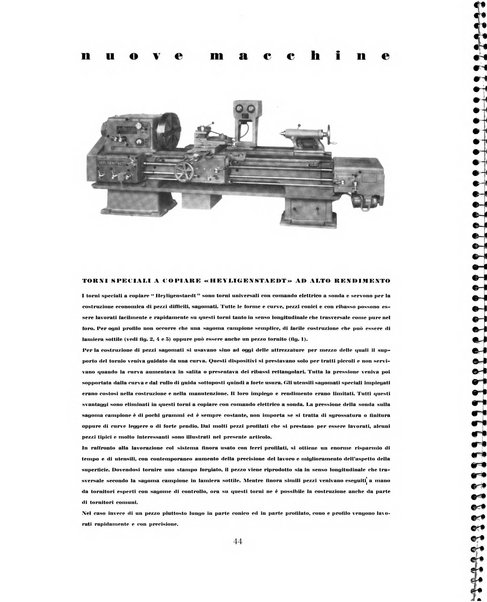 Tecnica ed organizzazione nuove macchine, architettura industriale, assistenza sociale