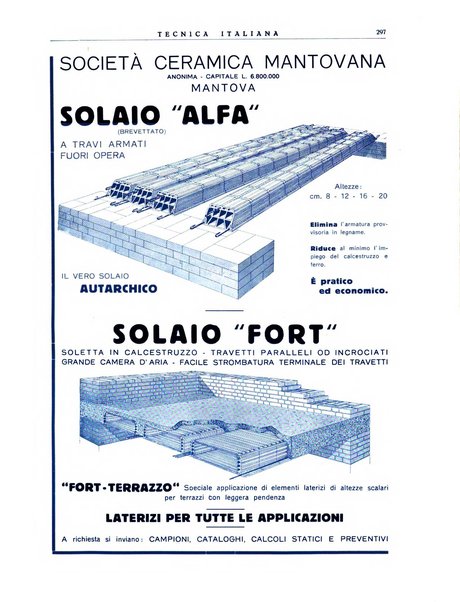 La tecnica italiana rassegna mensile