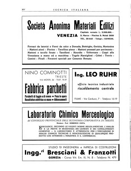 La tecnica italiana rassegna mensile