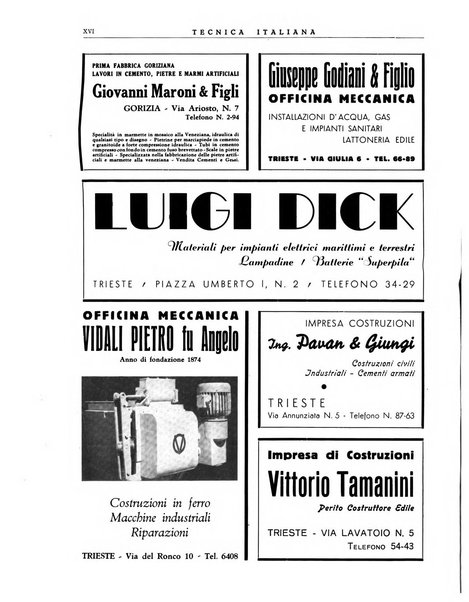 La tecnica italiana rassegna mensile