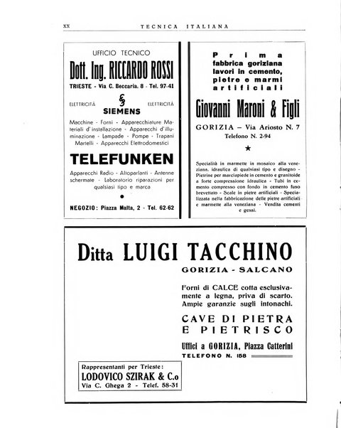 La tecnica italiana rassegna mensile