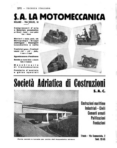 La tecnica italiana rassegna mensile